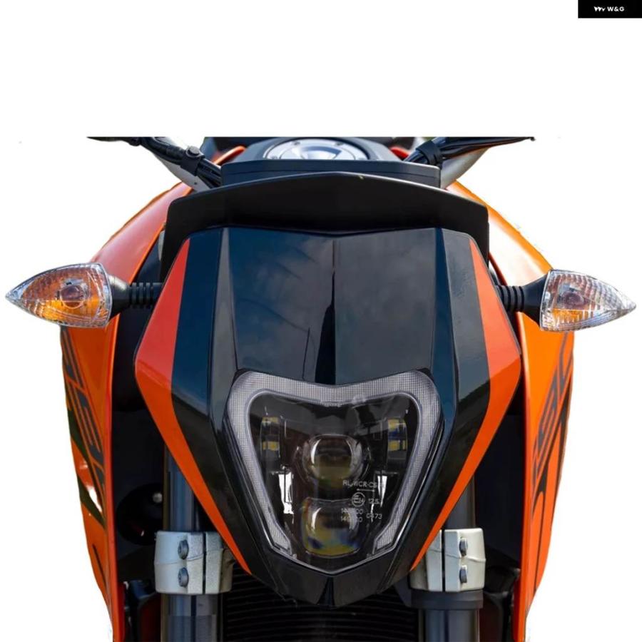 並行輸入品 KTM DUKE 690 R 690R 2012-2016 - 19 E24 E-MARK オートバイ ヘッドライト ランプ H4 バルブ DRL LED ヘッドライトの画像