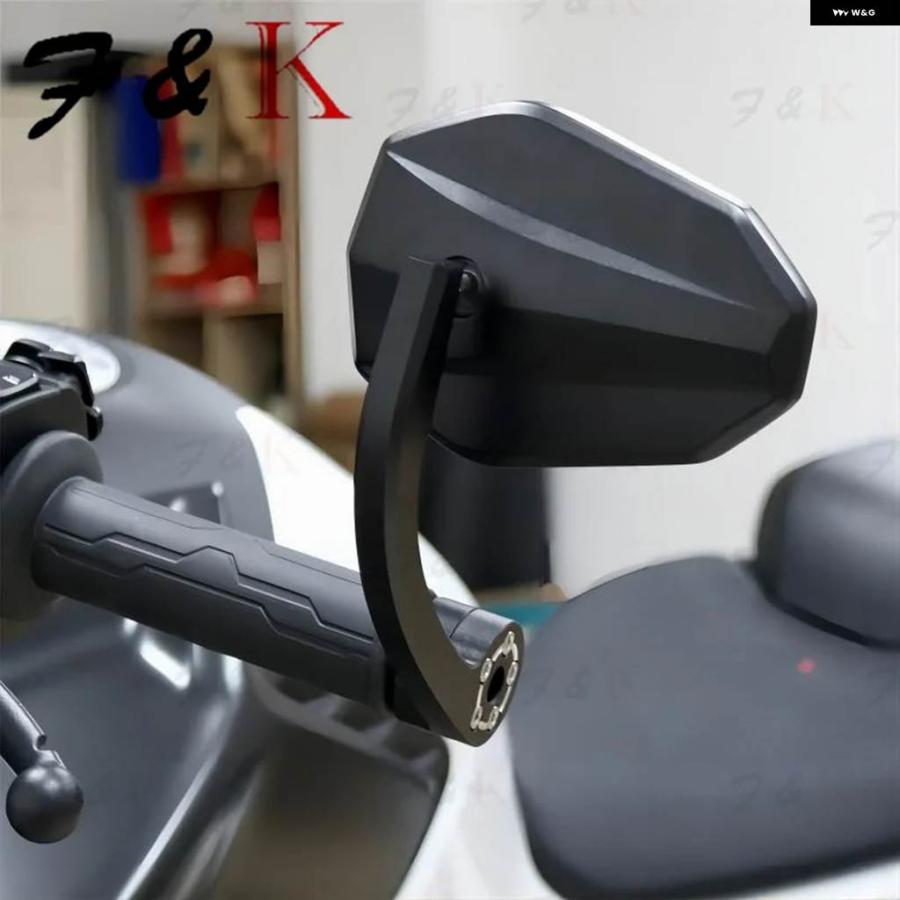 並行輸入品 ドゥカティ ストリートファイター V4/V2 2020-20231098/848/1100 2009-2019 バイク バーエンド ミラー 7/8インチ 22Mの画像