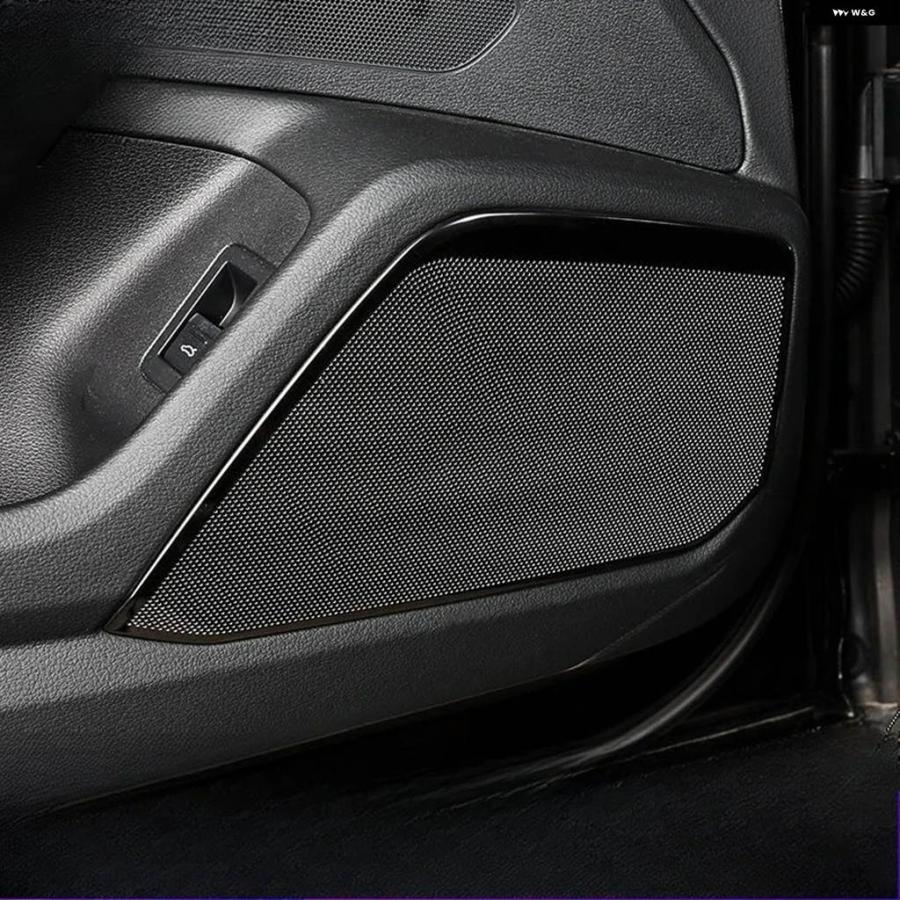 並行輸入品 アウディ A6L A7 C8 2019-2024 用 ドア スピーカー カバー と オーディオ デコレーションカバーの画像