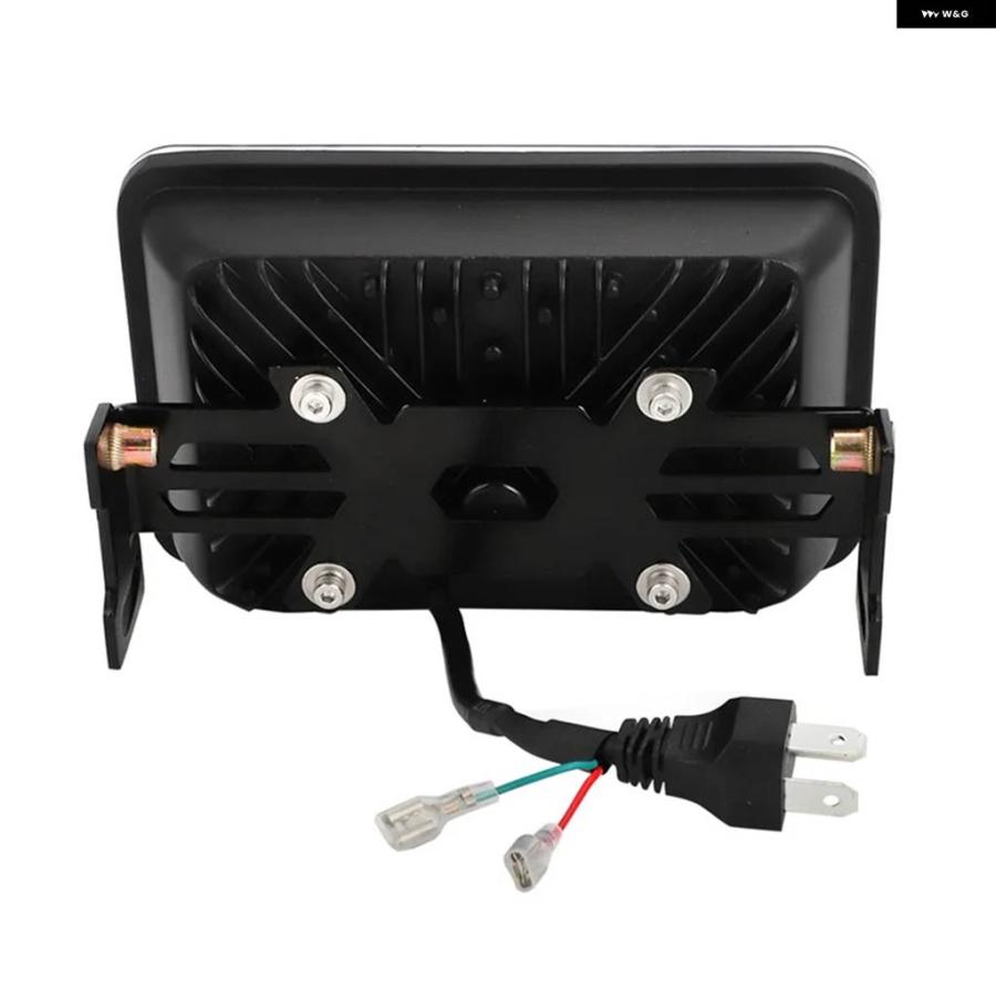 並行輸入品 5インチ プラグプレイ 6 LED バイクフロント ヘッドライト ライトバー キット ブラケット DR650 DRZ400 DRZ400S用の画像