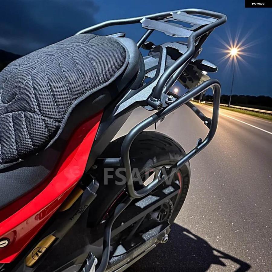 並行輸入品 BMW 2019-2025 2023 2024 オートバイ サイドパニアラックサイドケース ボックス サドルバッグ ブラケットの画像