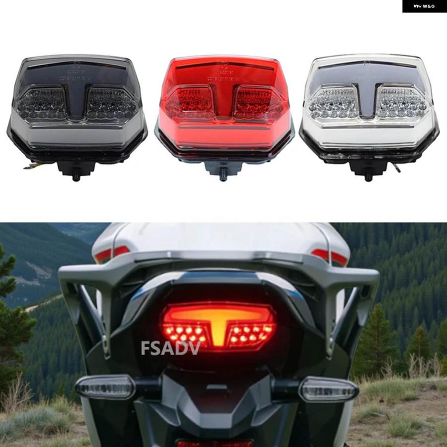 並行輸入品 オートバイ リア テールライト ブレーキウィンカー一体型LED ストップライト ホンダの画像
