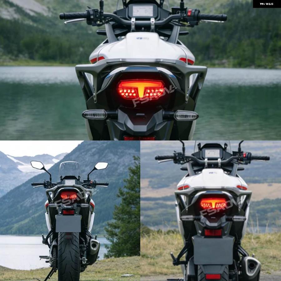 並行輸入品 オートバイ リア テールライト ブレーキウィンカー一体型LED ストップライト ホンダの画像