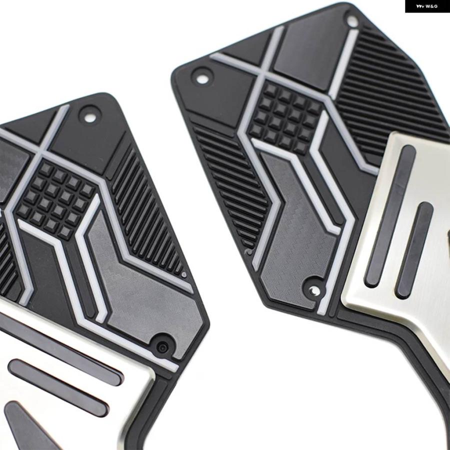 並行輸入品 ヤマハ NMAX155 V3 ターボ 2025 NMAX125 V3 2025 オートバイ フットレスト フット パッド ペダルプレート ペダル レ_9