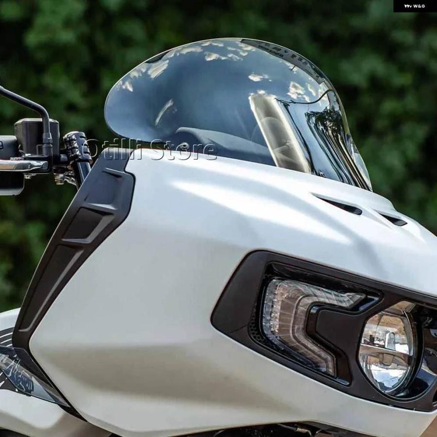 並行輸入品 INDIAN CHALLENGER INDIAN PURT 2020-2025 11インチ オートバイ パーツ ウインドシールド フロントウインド ディフレ_6