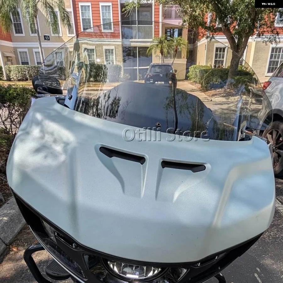 並行輸入品 INDIAN CHALLENGER INDIAN PURT 2020-2025 11インチ オートバイ パーツ ウインドシールド フロントウインド ディフレ_7