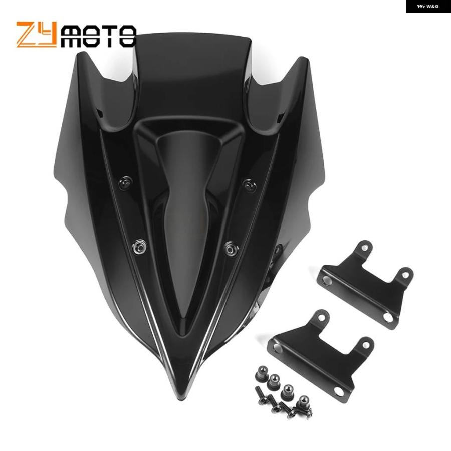 並行輸入品 2025オートバイ ウインドシールド ウインド デフレクター ウインドスクリーン フェアリング カワサキ Z 500 Z500の画像