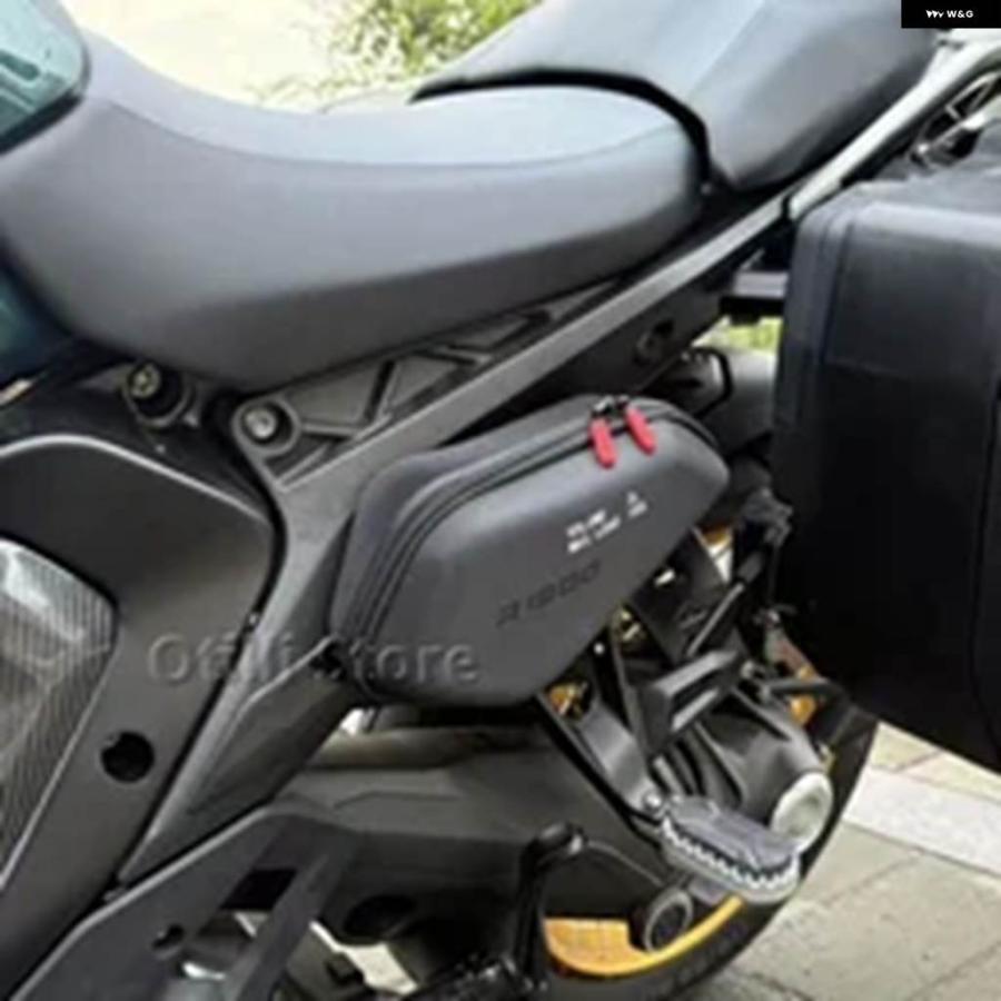 並行輸入品 オートバイ サイド フレーム バッグ 収納 パッケージバッグ 防水 バッグ2L BMW GS1300 R1300GS 2023 - 25