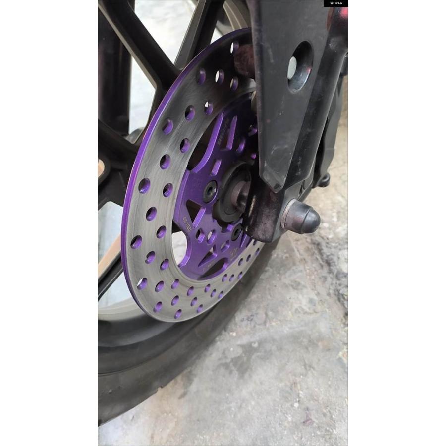 並行輸入品 220MM 3穴 70MMピッチ フローティング ブレーキディスク ヤマハ BWS WISPブレーキ システム 対応部品の画像