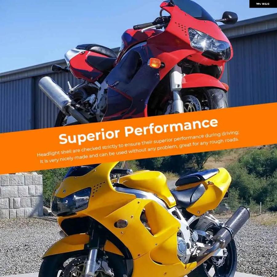 並行輸入品 ホンダ CBR900RR 1998-1999 オートバイ ヘッドライト 