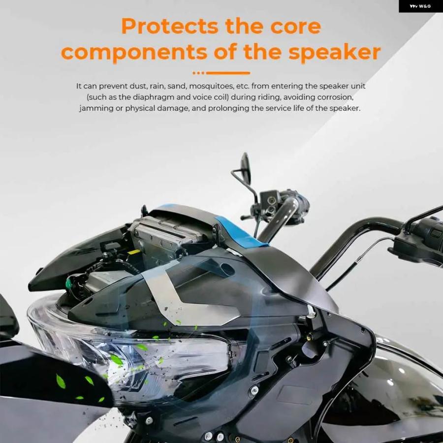 並行輸入品 オートバイ インナー フェアリング スピーカー カバー ハーレー ツーリング ロードグライド CVO/SE FLTRXSE CVO ST F_3