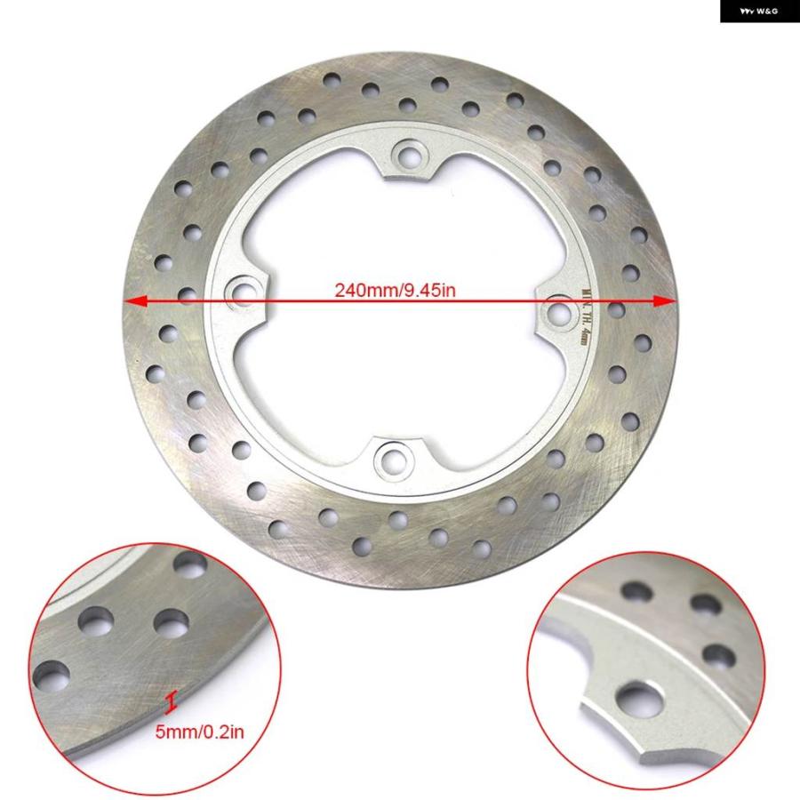 並行輸入品 オートバイ 310MM+240MM フロント/リア ホイール ブレーキディスク ローターセット ホンダ CB650R 2019-2022の画像