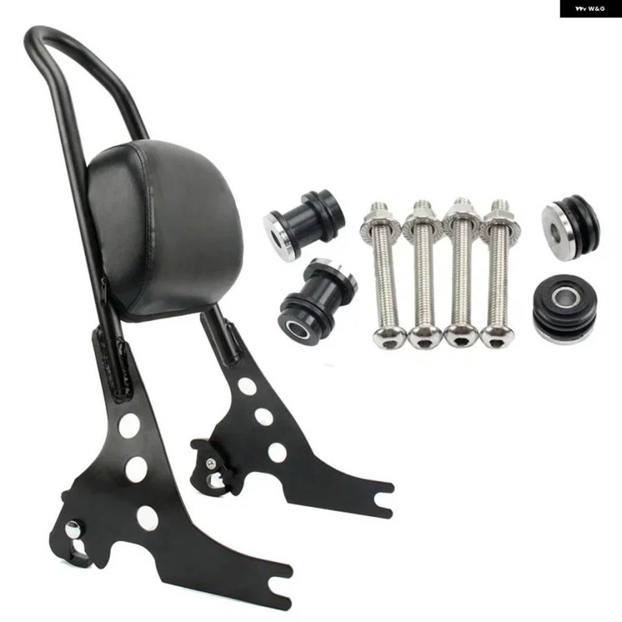 並行輸入品 オートバイ シーシーバー バックレスト リアパッセンジャーバックレスト ハーレー スポーツスター XL1200 XL883 2004の画像