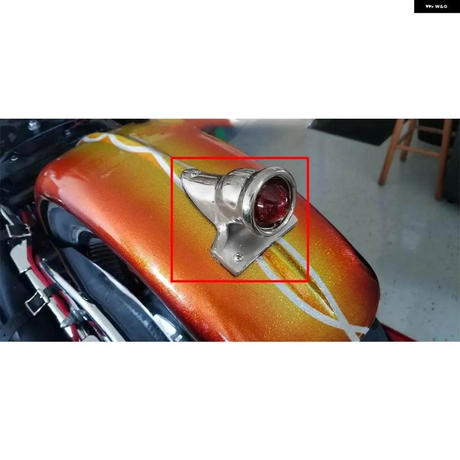 並行輸入品 オートバイ 12V LED テールライト ブラケット アクセサリー ハーレー チョッパー ズ マウント オートバイの画像