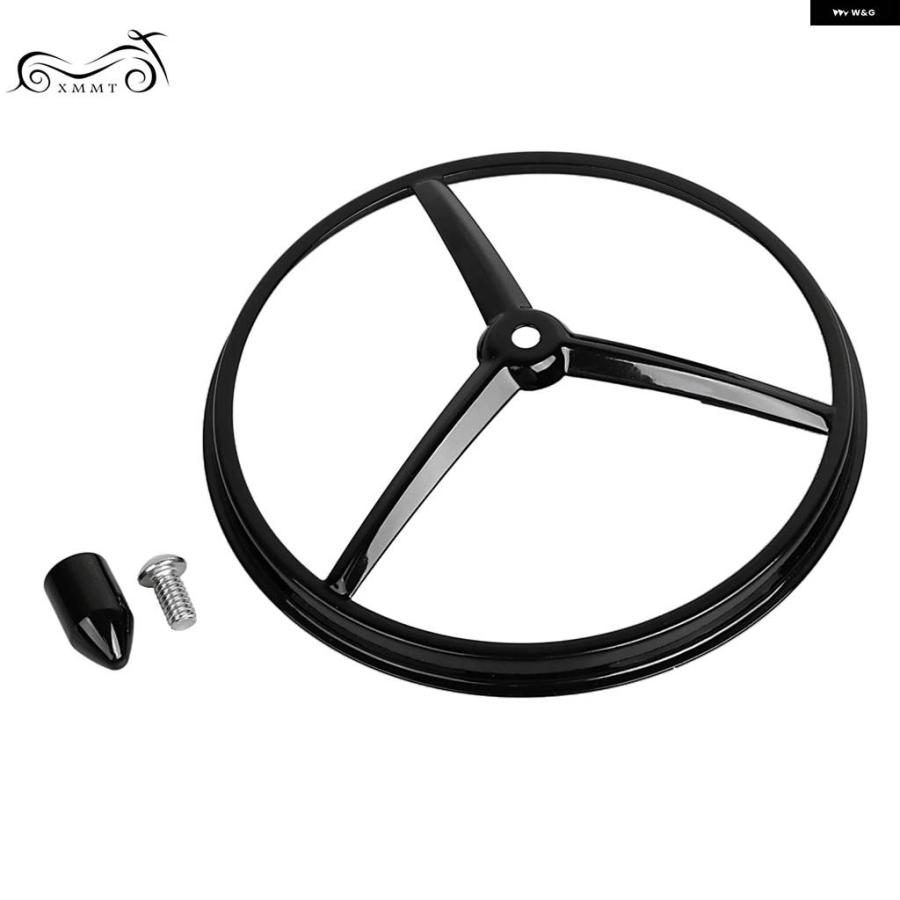 並行輸入品 5-3/4インチ 5.75インチ バレット スタイル ヘッドランプ ヘッドライト トリム カバー ハーレー ダイナ FX ソフテイの画像