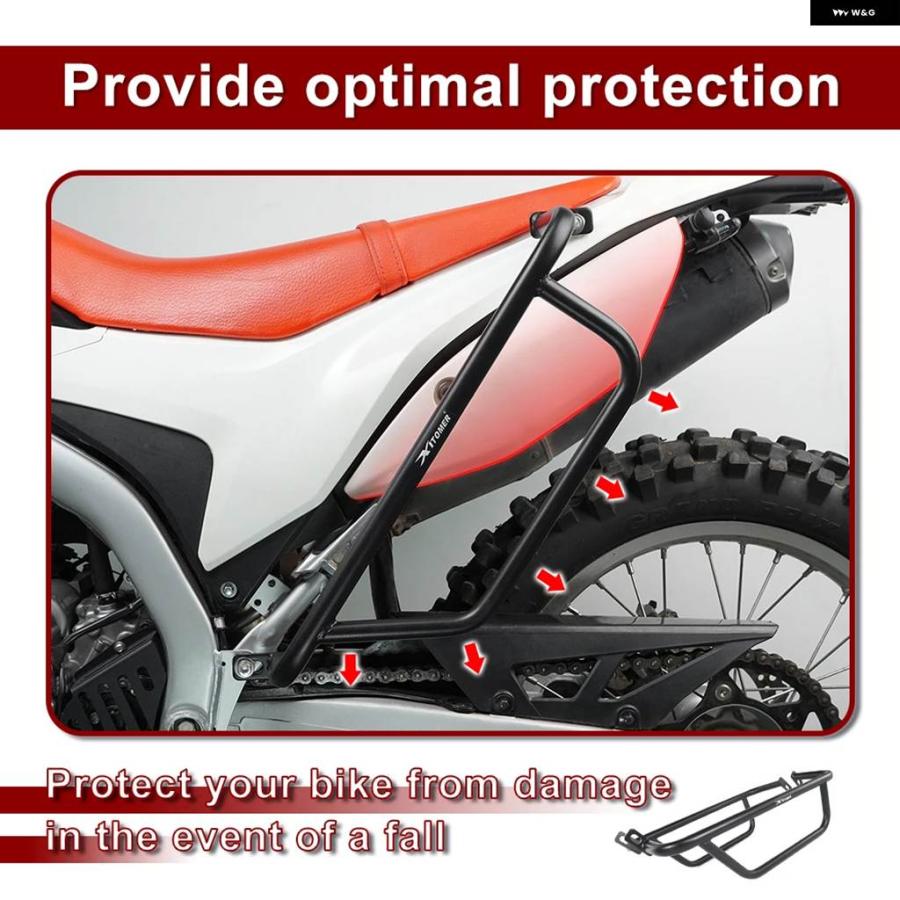 並行輸入品 ホンダ 2012-2021 CRF250L RALLY 2018-2021 オートバイ サイド クラッシュ バー バンパー フェアリング フレーム