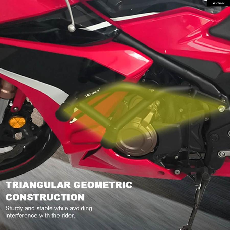 並行輸入品 ホンダ CBR500R CBR500R ABS 2016-2025 オートバイ スタント クラッシュ ケージ エンジン ガード バー バンパー プロの画像