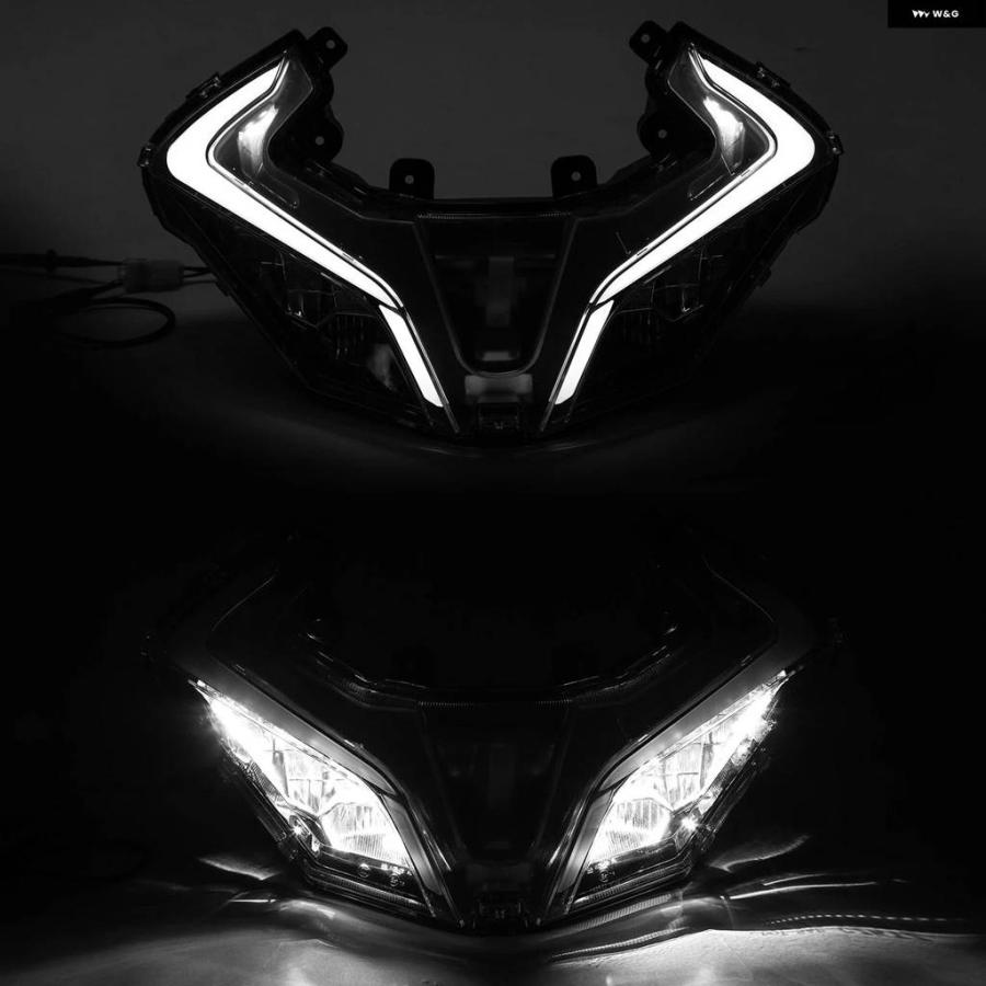 並行輸入品 オートバイ フロントLED ヘッドランプ ヘッドライト アセンブリ 450SR_4