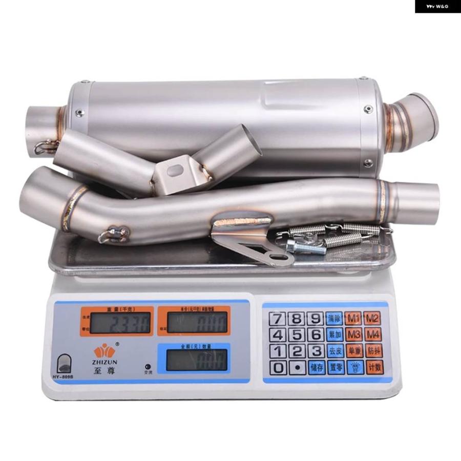 並行輸入品 スリップオン DR 650 DR650 S DR650SE 1997-2025 オートバイ 排気 システム ESPACE ミッドリンク パイプ マフラー