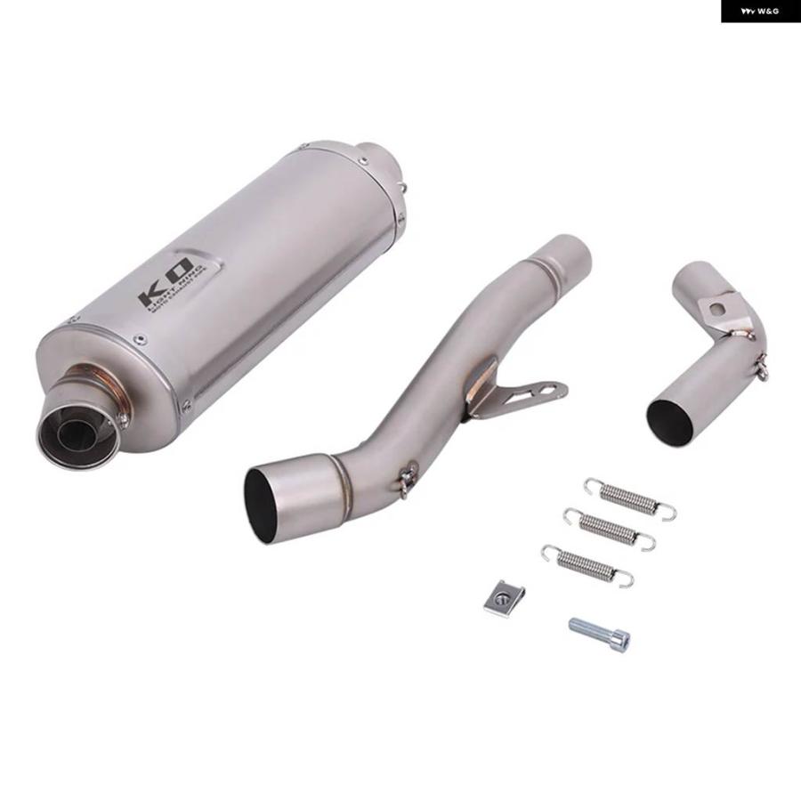 並行輸入品 スリップオン DR 650 DR650 S DR650SE 1997-2025 オートバイ 排気 システム ESPACE ミッドリンク パイプ マフラー