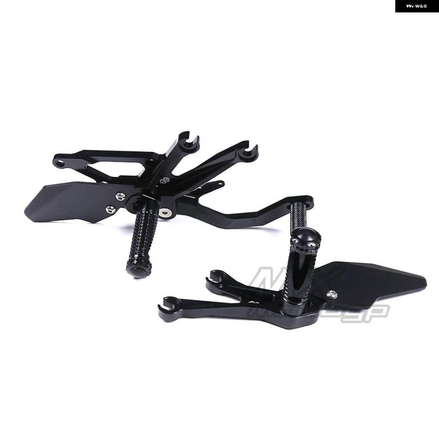 並行輸入品 YZFR7 2023 2024 オートバイ フットレスト リア フットペグ ペダルセット ヒールガード シフト レバー フットペグ ヤ_5