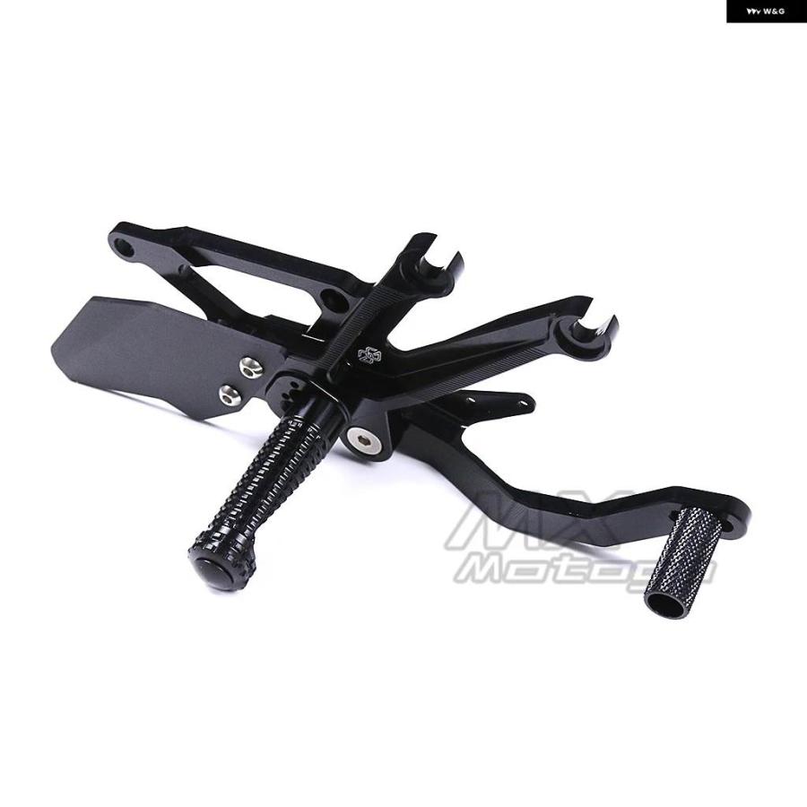 並行輸入品 YZFR7 2023 2024 オートバイ フットレスト リア フットペグ ペダルセット ヒールガード シフト レバー フットペグ ヤ_6