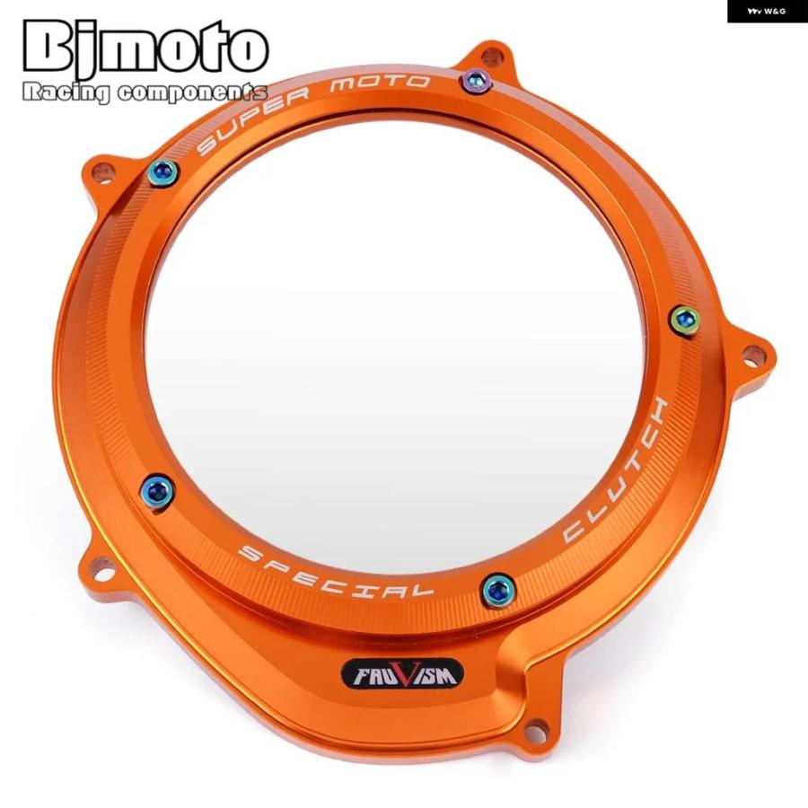 並行輸入品 バイク レーシング クリア クラッチ カバー スプリング リテーナー R KTM 1290 SUPERDUKE R /GT 2014-2024 1050 ADV_9