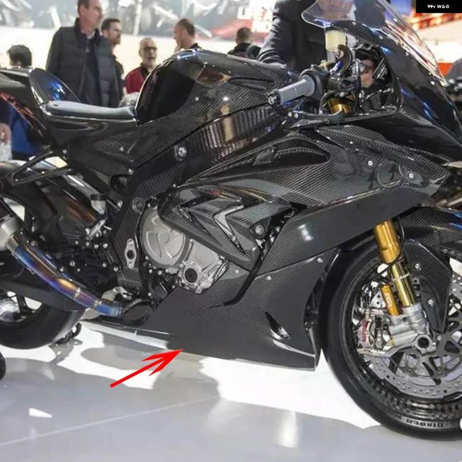 並行輸入品 BMW S1000RR 2015 2016 15 16 オートバイ パーツ カーボンボトムサイド パネル ボディアンダーカバー フェアリング_2