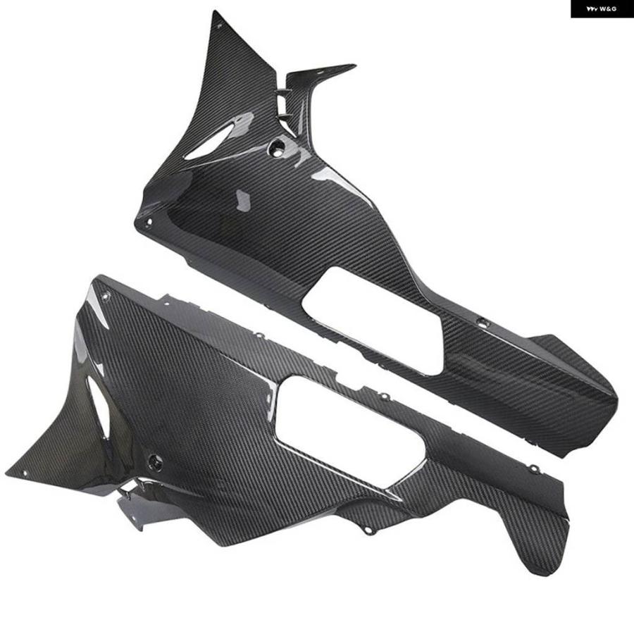 並行輸入品 BMW S1000RR 2015 2016 15 16 オートバイ パーツ カーボンボトムサイド パネル ボディアンダーカバー フェアリング_4