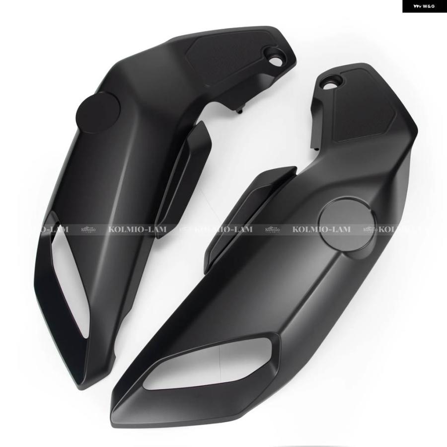 並行輸入品 オートバイ ヤマハ MT-07 FZ-07 2018 - 2020 タンクサイドカバー ミッド エアベント トリム パネル フェアリング MT0