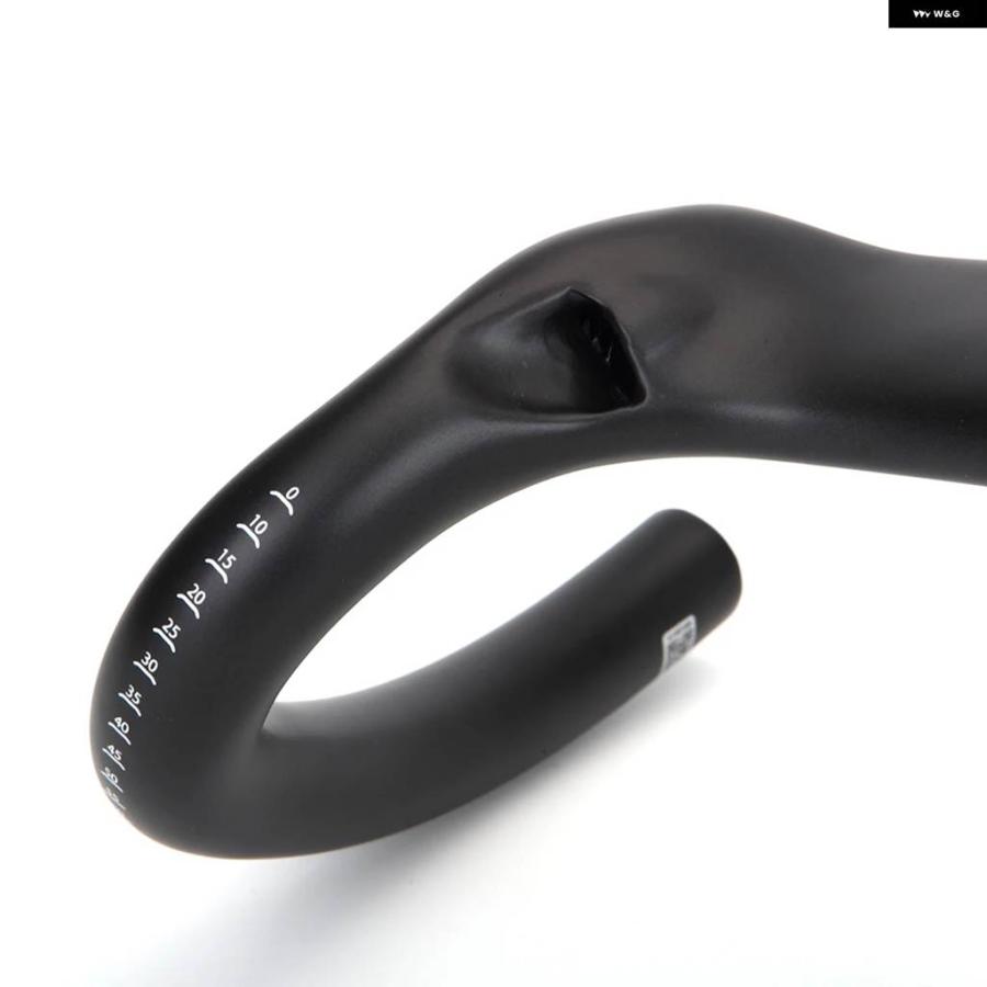 並行輸入品 2025 カーボン グラベル ハンドルバー ビッグフレア バー シクロクロス ロード バイク ハンドルバー 370/390/410/430_5