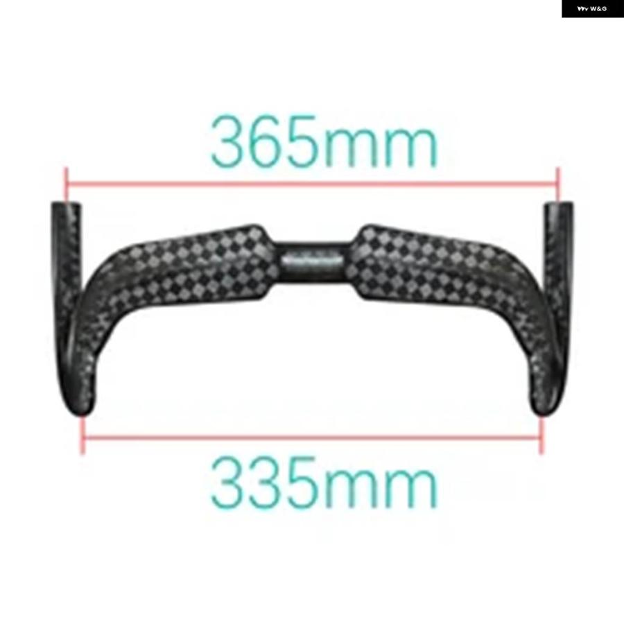 並行輸入品 カーボン トラック 固定比レーシングハンドル UCI ルール準拠 トラック ハンドル 31.8MM 12K_6