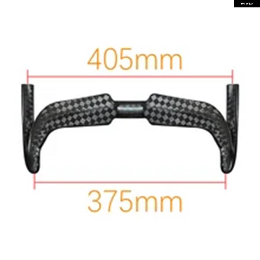 並行輸入品 カーボン トラック 固定比レーシングハンドル UCI ルール準拠 トラック ハンドル 31.8MM 12K_8