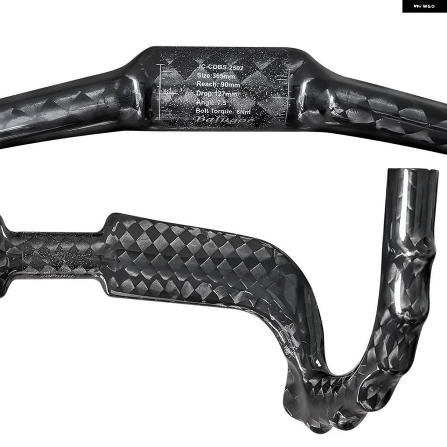 並行輸入品 カーボン トラック 固定比レーシングハンドル UCI ルール準拠 トラック ハンドル 31.8MM 12K_10