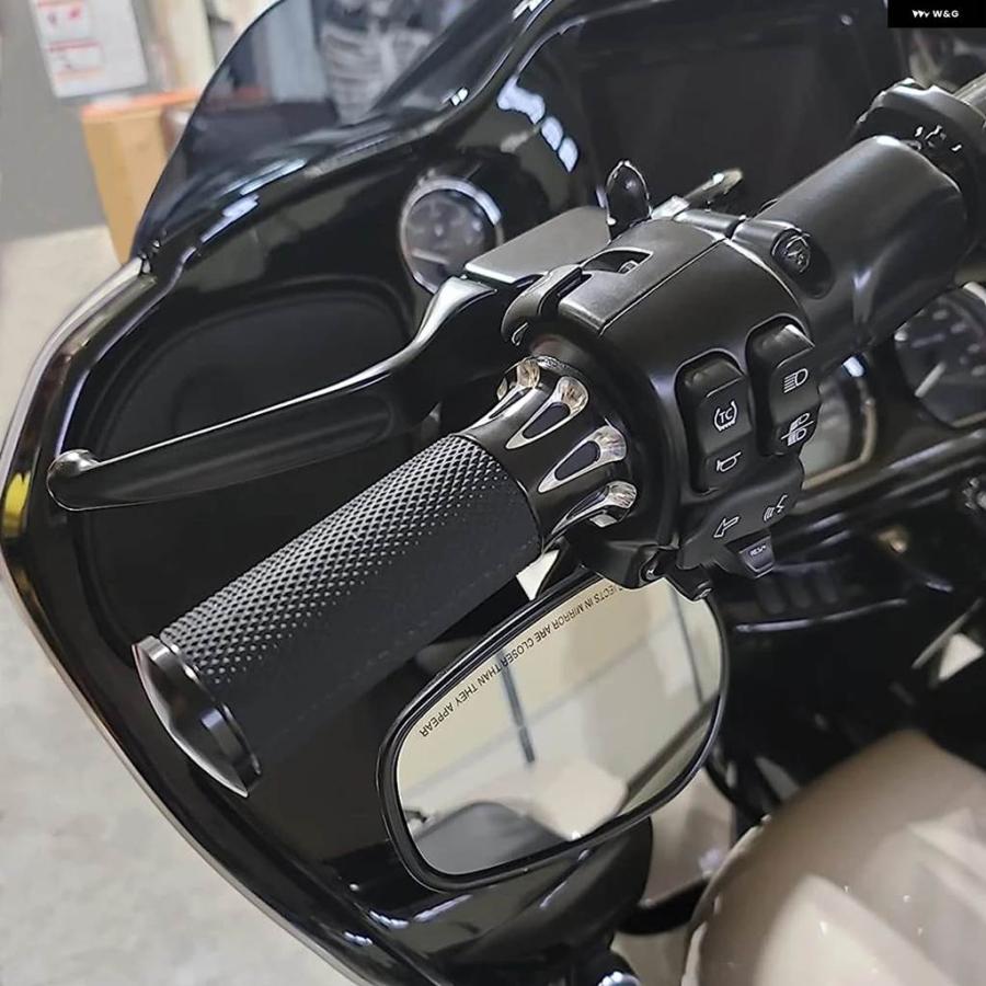 並行輸入品 1インチ 電子スロットル ソフトハンド グリップ ハーレー