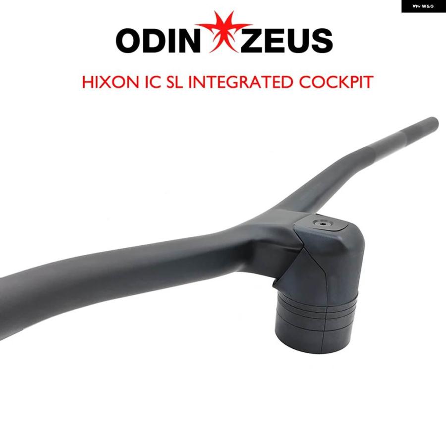 並行輸入品 ODINZEUS HIXON IC SL 一体型カーボン ハンドルバー ステム 780MM幅 40-50MM オールマウンテン/トレイル/エンデュー_5