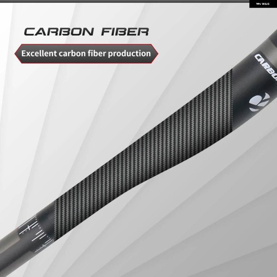 並行輸入品 RXL SL MTB カーボン ハンドルバー ストレート フラット/ライザー ハンドルバー マウンテン バイク 31.8*760/780/800_18