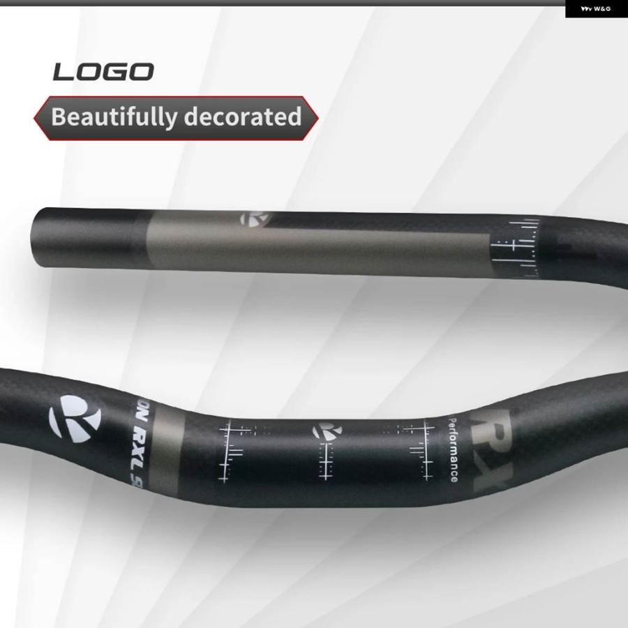 並行輸入品 RXL SL MTB カーボン ハンドルバー ストレート フラット/ライザー ハンドルバー マウンテン バイク 31.8*760/780/800_20