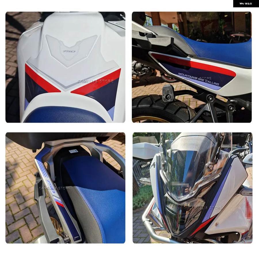 並行輸入品 ホンダ トランサルプ 750 バイク 防水 ステッカー タンク パッド ステッカー シェル ステッカー キット ホンダ トラ_14