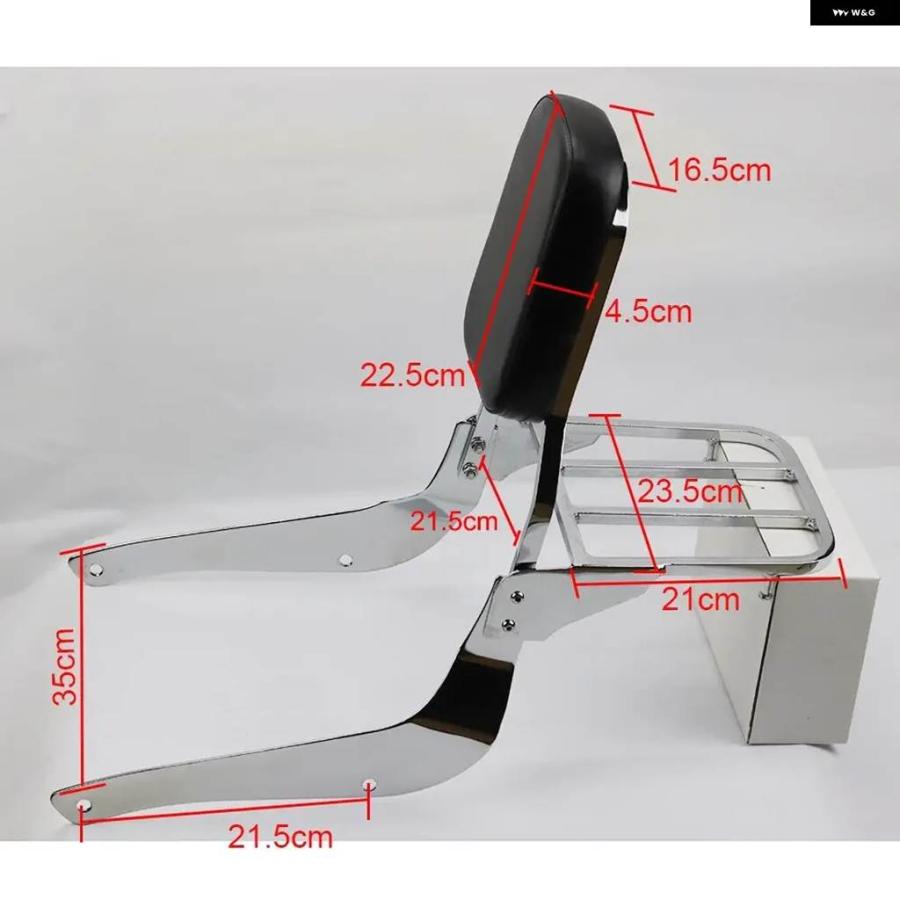 並行輸入品 オートバイ バックレスト シーシーバー ラック BOULEVARD M50 2005-2009 C50 2005-2011 INTRUDER VOLUSIA VL800 2001-2011_5