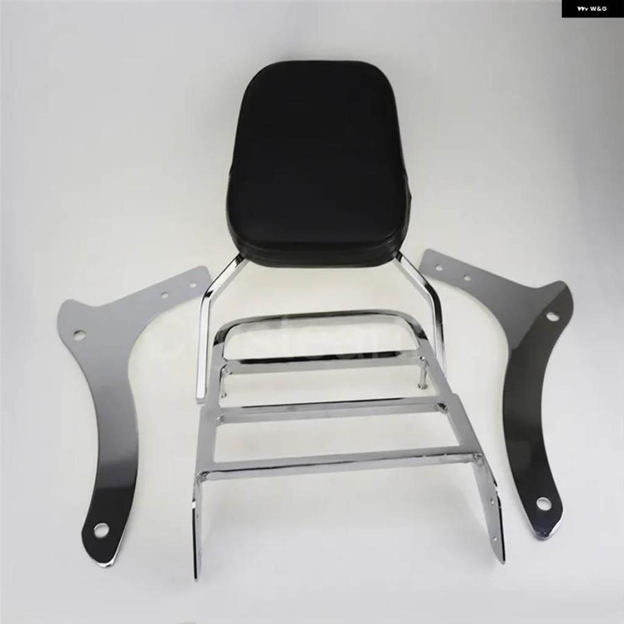 並行輸入品 バックレスト シーシーバー ラック ヤマハ V-STAR DRAGSTAR XVS 1100 CLASSIC 2000-2011 オートバイ_1