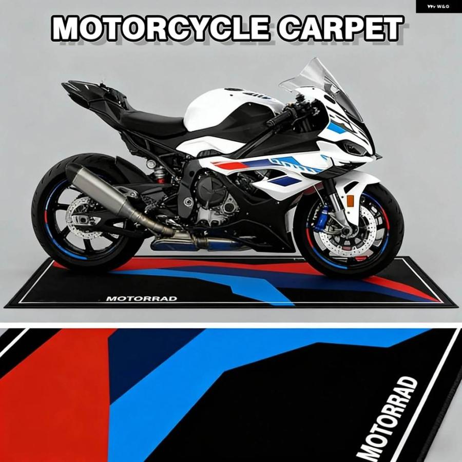 並行輸入品 BMW バイク S1000RR S1000R S1000XR F900R G310RR R1250GS R NINET C400X F850GS M MOTORRAD カーペット BMW カーペット_5