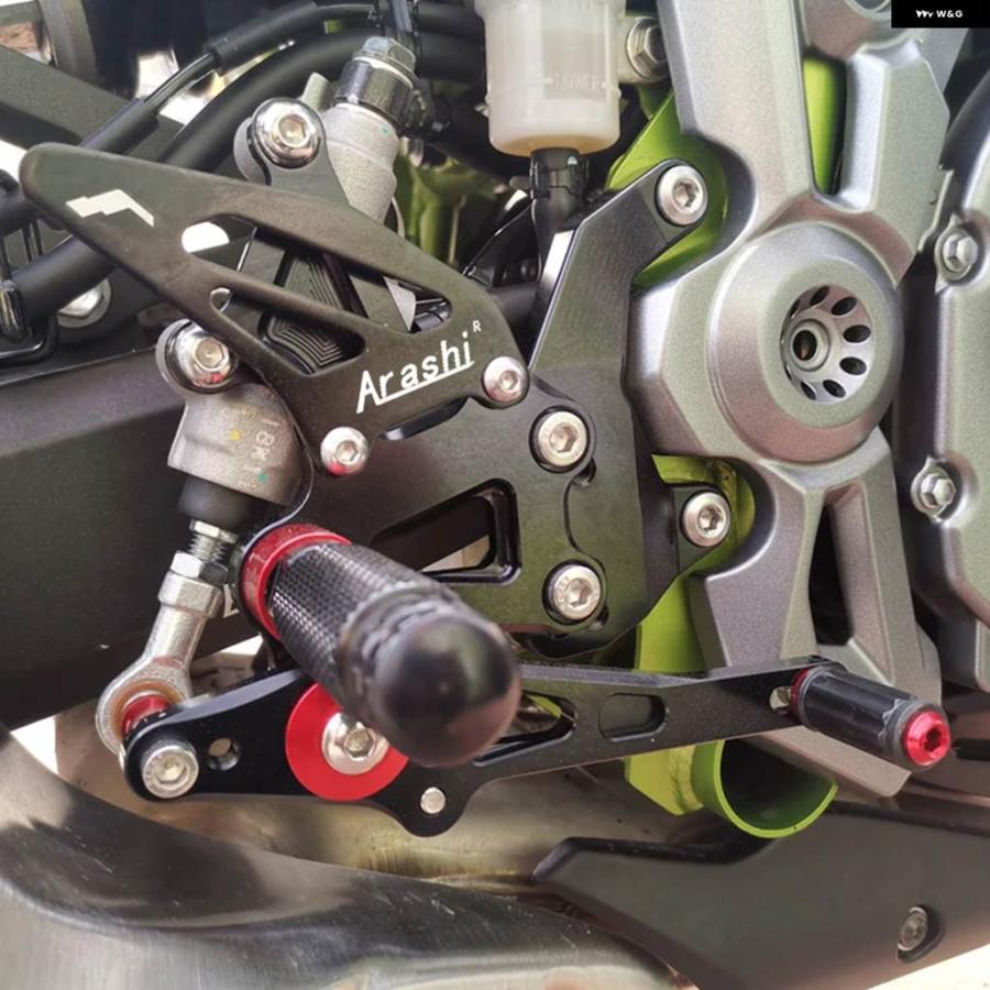並行輸入品 オートバイ リアセット フットレスト カワサキ Z900 2017 2018 2019 フットレスト_5