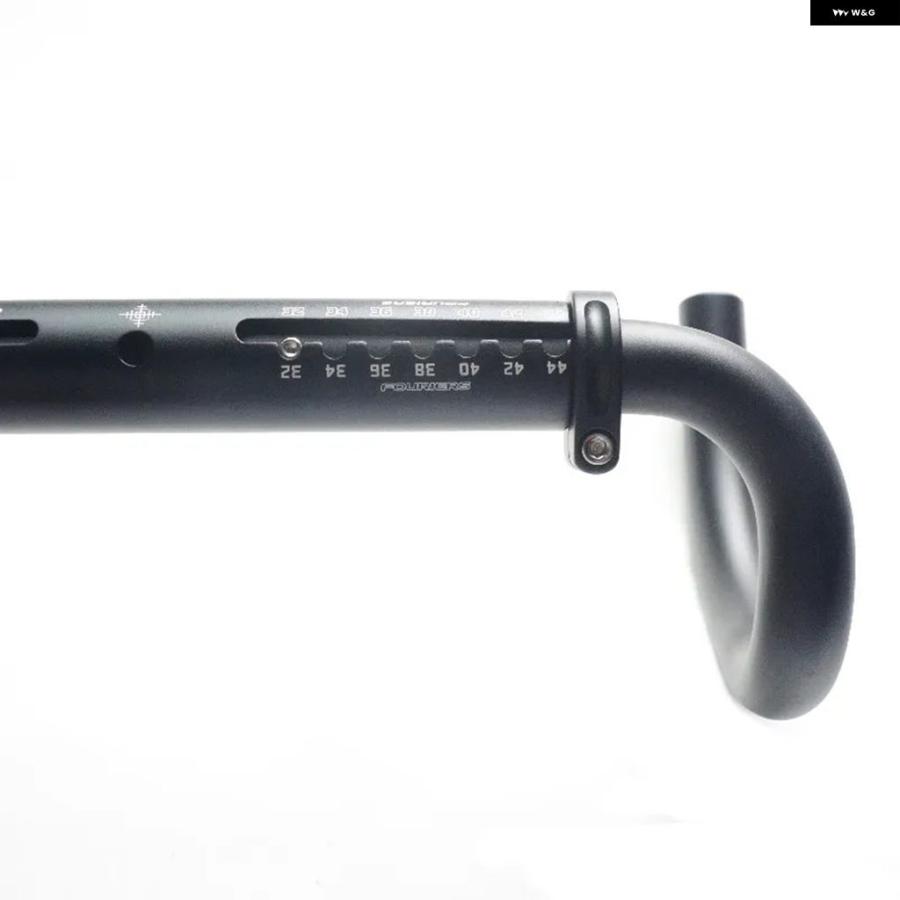 並行輸入品 ロード ハンドルバー コンパクトベンドは屋内使用向けに幅320MM〜440MMに_2