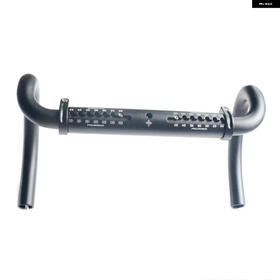 並行輸入品 ロード ハンドルバー コンパクトベンドは屋内使用向けに幅320MM〜440MMに_4