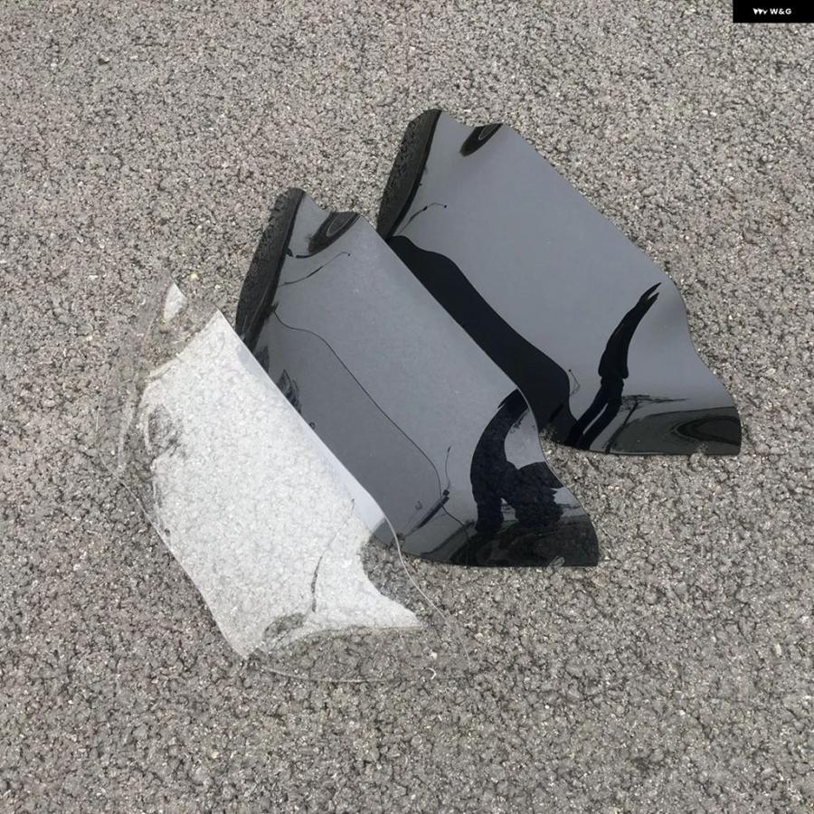 ブランド登録なし - 並行輸入品 9in 自動二輪車 スモークウインドシールド 陳列箱映写幕 入れもの ハーレー ツーリング ロードグライド FLTR 1998-2013
