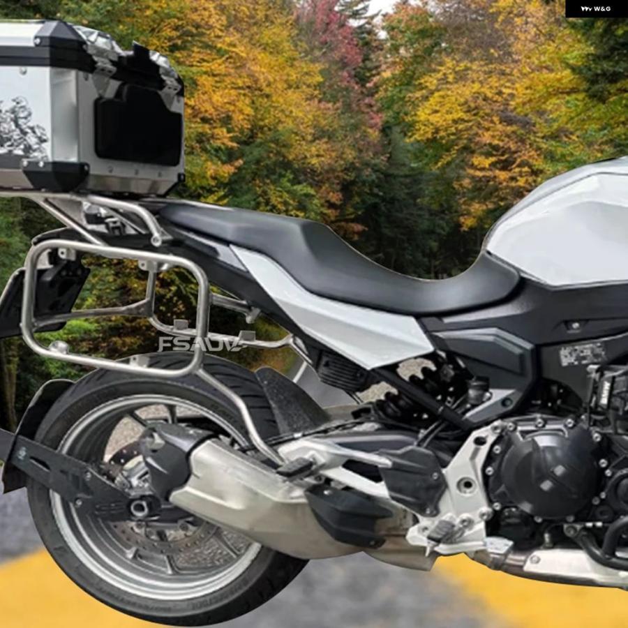 ブランド登録なし - 並行輸入品 BMW F 900XR 2019-2025 2024 自動二輪車 後押し ボックス席 サドル御徒面子 パニア 側面仕合わせ いの一番入れもの 鉤括弧 保持者