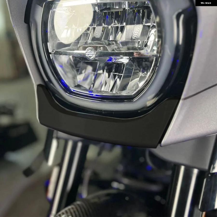 ブランド登録なし - 並行輸入品 自動二輪車 向こう正面 アウター フェアリング 刈り込み スコート 前照灯 かざり付ける ダイアログボックス 付属品 ハーレー ストリートグライド FLHX/I 2024/202