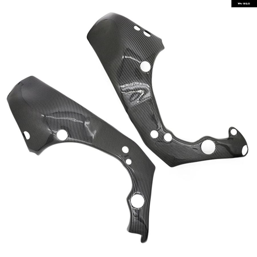 ブランド登録なし - 並行輸入品 カワサキ ZX-10R 2011 - 14-2023 20 21 自動二輪車 ABS 炭素 ひな型 取りまかなう 側面 ダイアログボックス かばい立て フェアリング