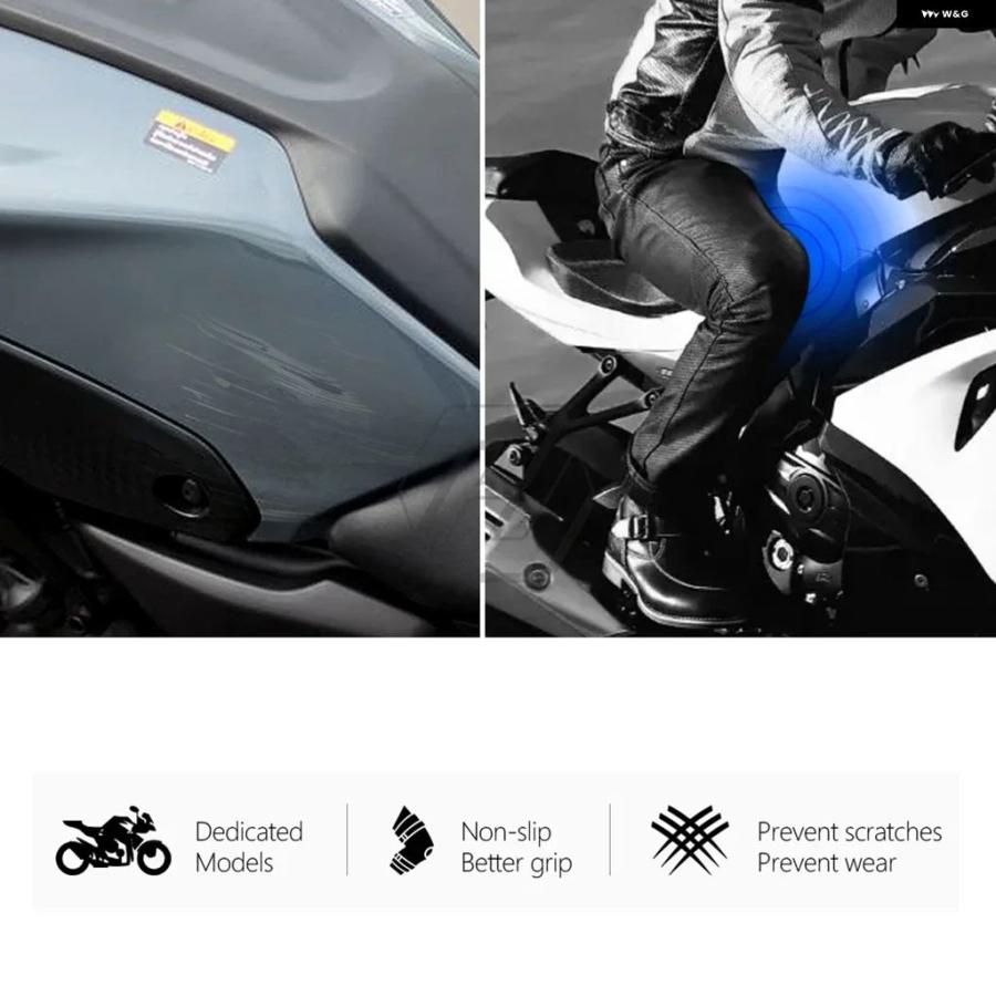 ブランド登録なし - 並行輸入品 BMW R1200GS 2014-2018 / R1250GS ADV 2019-2022 自動二輪車貯蔵タンク パッド 膝小僧 手持ち部分